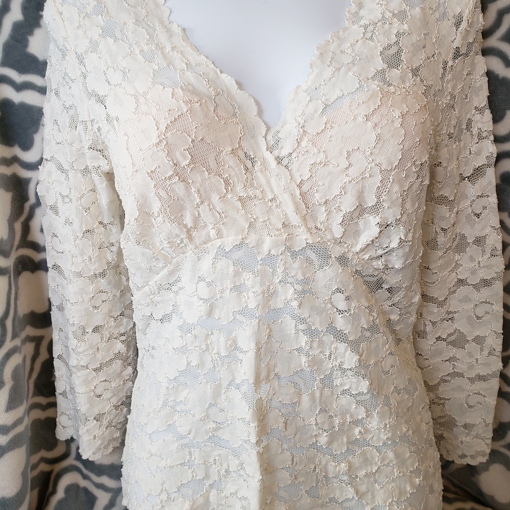Banana Republic Gorgeous lace top NWOT